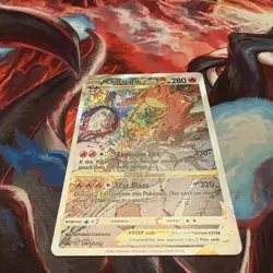 Charizard VSTAR SWSH262 Holo Black Star Promo Card Sword & Shield Pokemon Card - Image 3