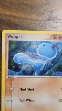 Pokemon TCG Wooper 79/115 Holo Unseen Forces Stamped Card Stamp - Image 2