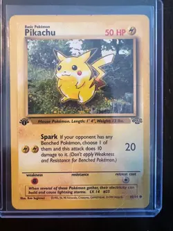 Vintage Pokemon Card Lot! 1st Edition Pikachu, Fossil, Base and more! (Lot 1) - Image 2