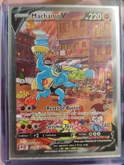 Pokemon TCG Astral Radiance Machamp v Alternate Full Art Card 172/189 - Image 1