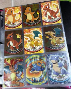 Pokemon Cards Topps Lot Over 200 Cards - Image 1