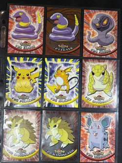 Pokemon Cards Topps Lot Over 200 Cards - Image 5
