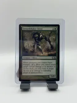 MTG, Groundshaker Sliver LP $3 ORDER MIN 177 Core Set 2014 (M14) Regular - Image 1