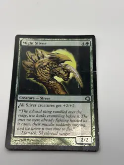 MTG, Might Sliver FOIL $3 ORDER MIN 23 DAMAGED *PICS Premium Deck Series Slivers - Image 4
