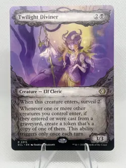 Twilight Diviner (Showcase) - [Lorwyn Eclipsed] Magic MTG ECL 0315 NM 💀 - Image 1
