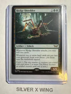 Hedge Shredder x1, MTG, Duskmourn: House of Horror, Magic the Gathering, DSK, NM - Image 1