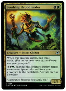 Seedship Broodtender (Foil) - 0227 - Edge of Eternities - MTG - NM Ships Now - Image 1