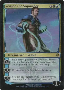 1x Venser, the Sojourner - Foil Light Play, English Duel Decks: Venser vs Koth M - Image 1