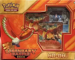 Pokemon TCG Ho-Oh Legendary Battle Deck Sun & Moon 2 EX 820650803017 - Image 1