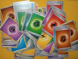 Pokemon TCG Basic Energy Card Lot - 100/200/300/500 - Various Sets - NM - Image 3