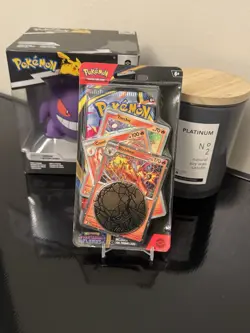 Pokemon Phantasamal Flames Blister Packs (Blaziken) and Coin New Sealed - Image 1