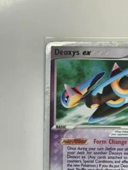 Pokemon TCG Deoxys ex (Speed Form) Holo 93/106 Emerald - Image 2