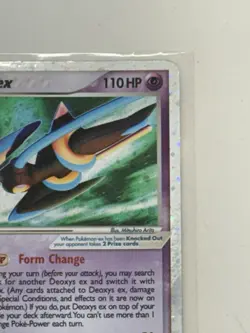 Pokemon TCG Deoxys ex (Speed Form) Holo 93/106 Emerald - Image 3