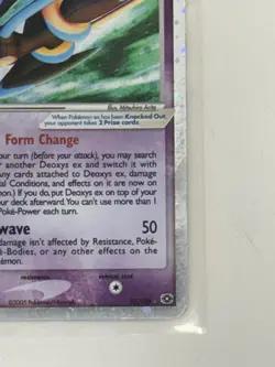 Pokemon TCG Deoxys ex (Speed Form) Holo 93/106 Emerald - Image 4