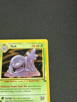 Pokemon TCG - Muk - 13/62 - Holo Unlimited - Fossil Unlimited [Near Mint] - Image 3