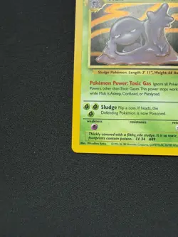 Pokemon TCG - Muk - 13/62 - Holo Unlimited - Fossil Unlimited [Near Mint] - Image 5