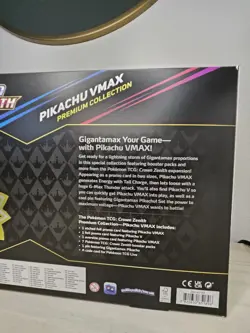 Pokemon TCG Crown Zenith Pikachu VMAX Factory Sealed Special Collection Box - Image 5