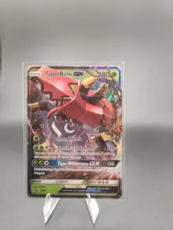 Pokemon TCG Tapu Bulu GX SM32 Promo Sun & Moon Black Star Promos LP - Image 1