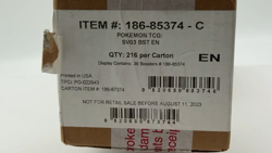 Pokemon TCG SV03 Obsidian Flames Booster Box Case Sealed - Image 2