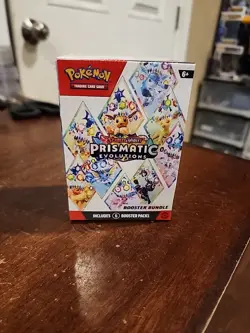 Pokemon TCG: S&V Prismatic Evolutions Factory Sealed Booster Bundle Box - Image 1