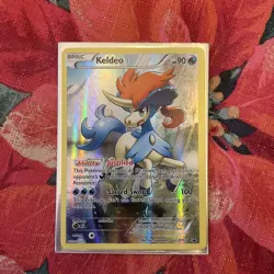 Pokemon Keldeo #XY118 Generations Ultra Rare Full Art Holo Promo Card - Image 2
