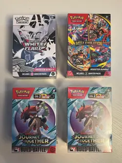 Pokemon TCG Booster Bundle Lot. All Factory Sealed - Image 1