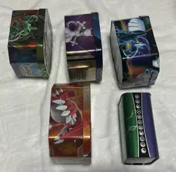 Pokemon Empty Tins Rayquaza, Lugia Gyarados Shiny, Ex, Fun Collection - Image 3