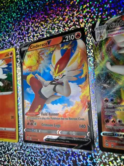 Pokemon TCG: Shining Fates 019/072 Cinderace VMAX; 035/192 Cinderace V - Image 4