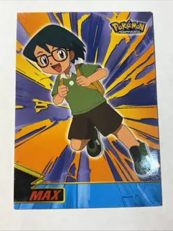 MINT 2003 topps Pokemon Advanced Non Holo Foil #8 Max - Image 1