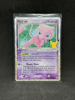 Mew ex Pokemon Celebrations: Classic Collection 88/92 NM MINT 25th Anniversary - Image 1