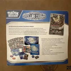 Pokemon Center (PKC) Stellar Crown (SCR) Elite Trainer Box (ETB) ✅ Brand New - Image 3