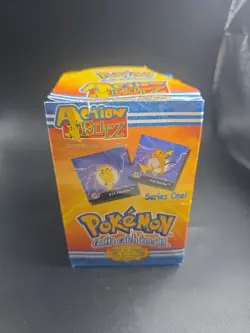 1999 Pokemon Action Flipz Series 1 Booster Hobby Box Artbox 24ct Packs Sealed - Image 1