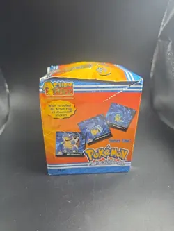 1999 Pokemon Action Flipz Series 1 Booster Hobby Box Artbox 24ct Packs Sealed - Image 2