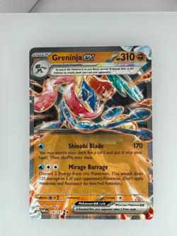 2024 Pokemon Twilight Masquerade Greninja ex 106/167 NM - Image 1