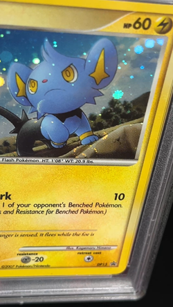2007 Pokemon Shinx Holo DP15 Promo PSA 6 Error Inverted Back Swirl Diamond Pearl - Image 2