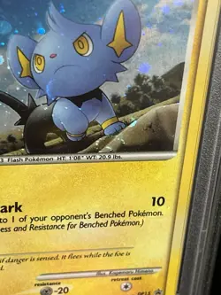 2007 Pokemon Shinx Holo DP15 Promo PSA 6 Error Inverted Back Swirl Diamond Pearl - Image 3