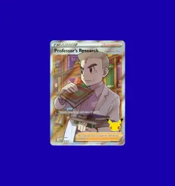 2021 Pokemon Celebrations Professor's Research 024/025 Full Art Rare Holo - Image 1