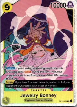 One Piece CCG Jewelry Bonney Jewelry Bonney Super Rare Foil - Image 1