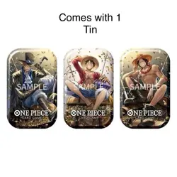 One Piece Tin Pack Set Vol 2 | TS-02 OP-13 Factory Sealed (QUANTITY 1) PRESALE - Image 1