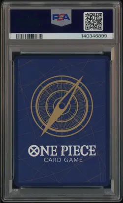 2025 One Piece OP-13 EN Manga Alternate Art #118 Monkey D. Luffy PSA 10 GEM MINT - Image 3