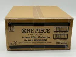 One Piece EB-02 Anime 25th Collection Extra Booster Box Case Sealed - Image 5