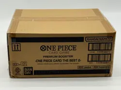 One Piece PRB-02 Th Best 2 Premium Booster Box Case Sealed - Image 1