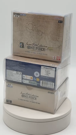 Lot of (3) One Piece Anime 25th Collection Extra Booster Boxes Sealed - Image 2