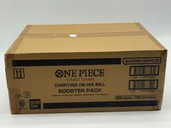 One Piece OP-13 Carrying On His Will Booster Pack Box Case Sealed - Image 4