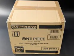 One Piece Paramount War Booster 12 Box Sealed CASE (ENGLISH) OP 02 - Image 1
