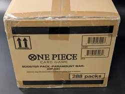 One Piece Paramount War Booster 12 Box Sealed CASE (ENGLISH) OP 02 - Image 2