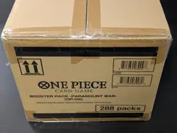 One Piece Paramount War Booster 12 Box Sealed CASE (ENGLISH) OP 02 - Image 4