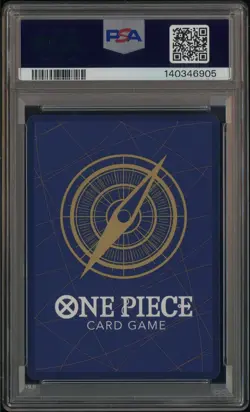 2025 One Piece OP10 EN Manga Alternate Art #119 Trafalgar Law PSA 10 GEM MINT - Image 3