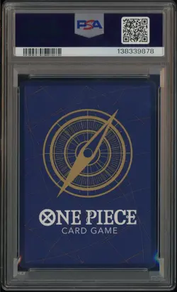 2024 One Piece OP09 EN Manga Alternate Art #004 Shanks PSA 9 MINT - Image 3