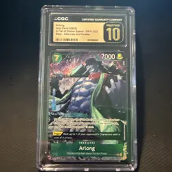 Arlong OP11-023 - CGC PRISTINE 10 One Piece A Fist of Divine Speed Alt Art - Image 1